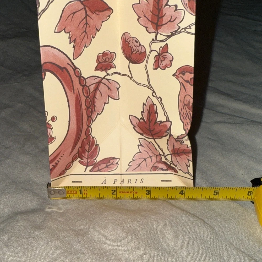 Three Sezane Gift Wrap Pouches